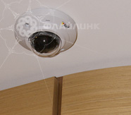 камеры видеонаблюдения Axis в коридорах офиса